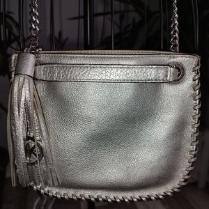 Michael Kors Silver Crossbody